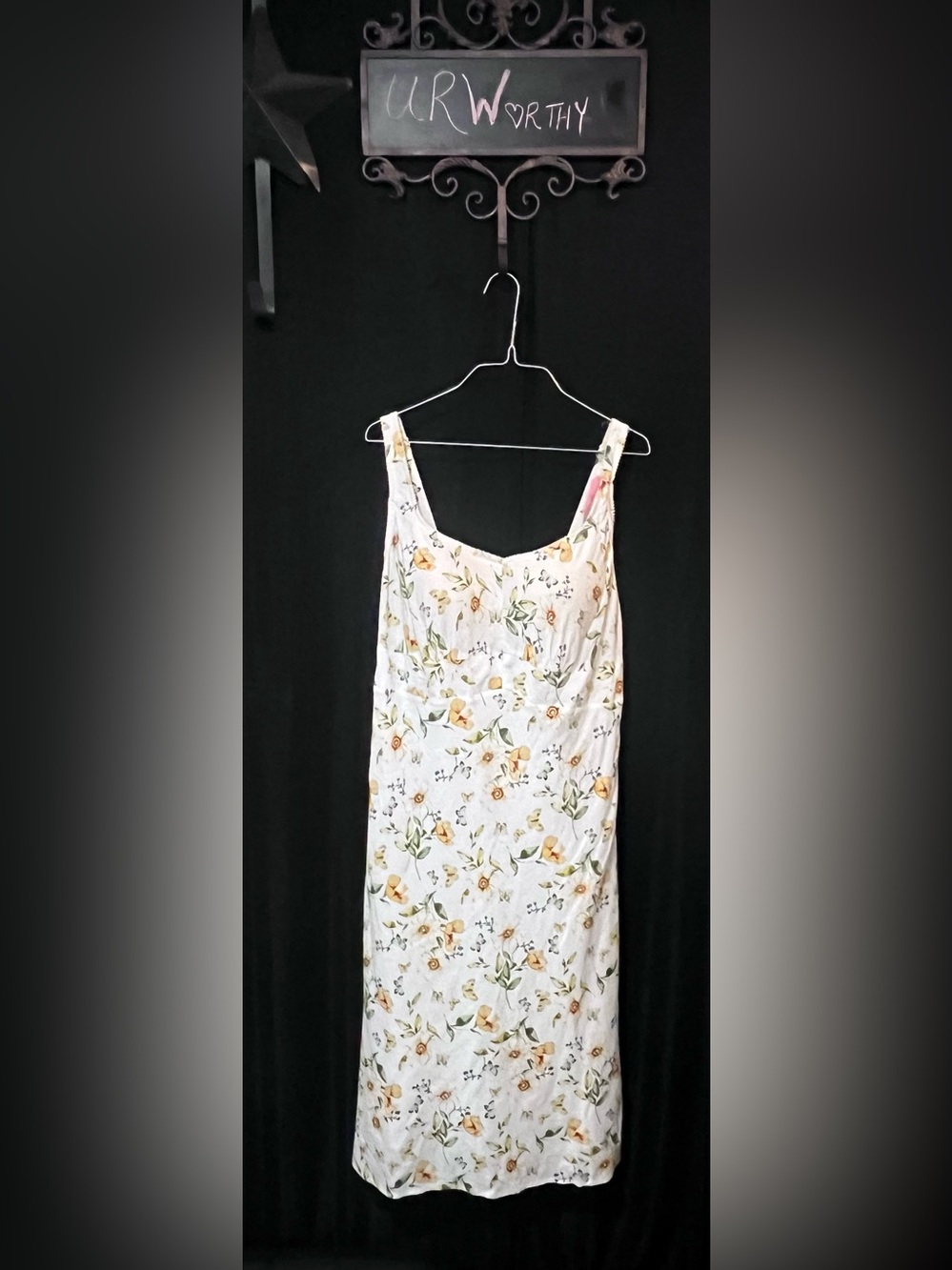 Denver Hayes Floral Summer Midi Dress - Size XL - Casual & Flowy
